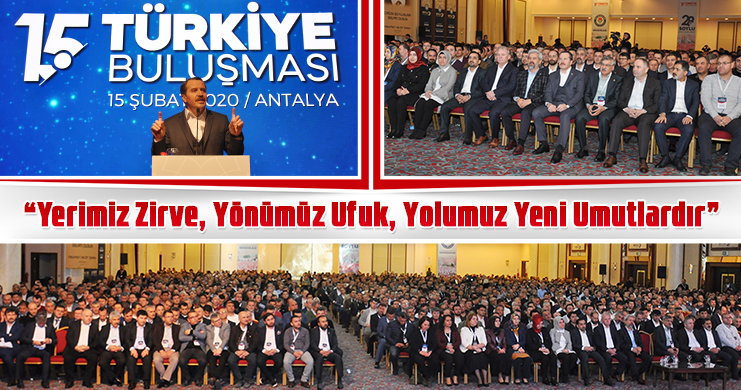 Eğitim-Bir-Sen 15. Türkiye Buluşması Antalya'da Gerçekleştirildi