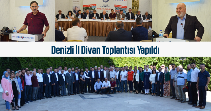 Denizli İl Divan Toplantısı Yapıldı