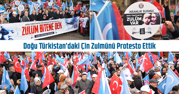 Memur-Sen’den Doğu Türkistan’daki Çin Zulmüne Kitlesel Tepki