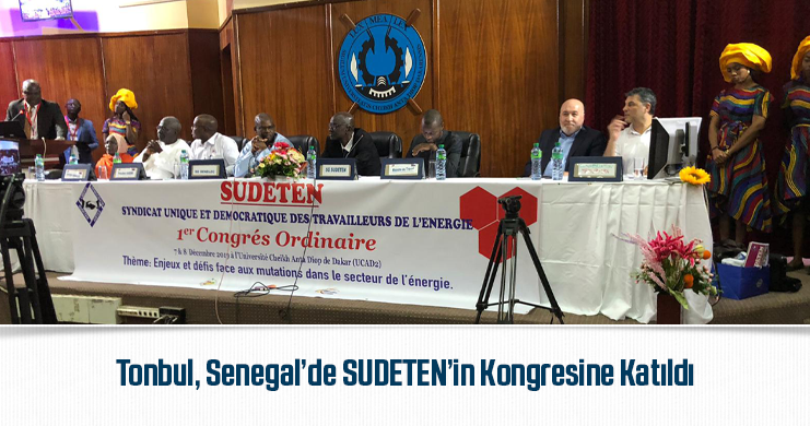 Tonbul, Senegal’de SUDETEN’in Kongresine Katıldı