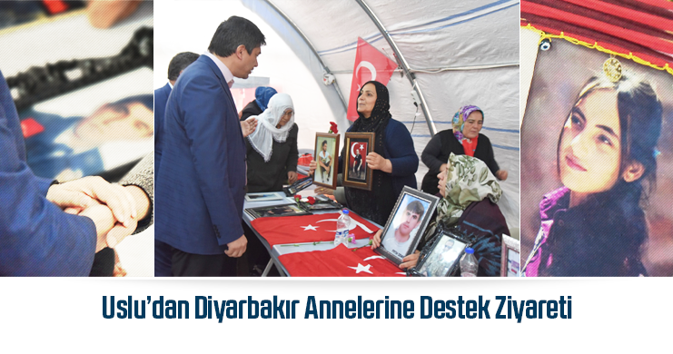 Uslu’dan Diyarbakır Annelerine Destek Ziyareti