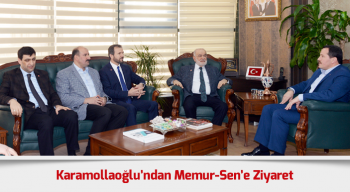 Saadet Partisi Genel Başkanı Karamollaoğlu’ndan Memur-Sen’e Ziyaret