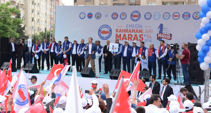 Emeğin Kahramanları Maraş'ta Buluştu