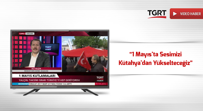 Yalçın, 'TGRT Haber'e Konuk Oldu
