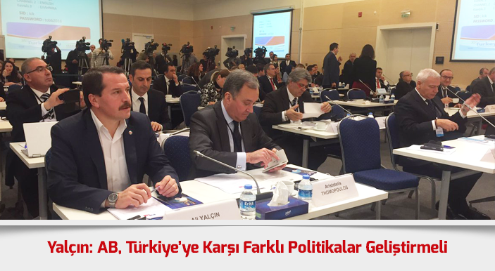 Yalçın, Türkiye-AB Karma İstişare Komitesi Toplantısında Konuştu