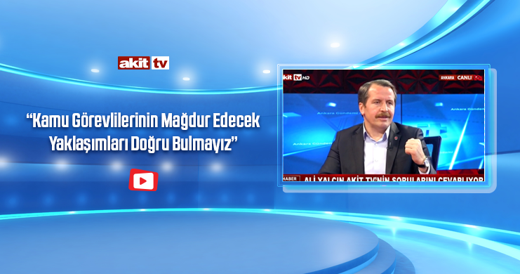 Yalçın AKİT TV Canlı Yayınında Konuştu