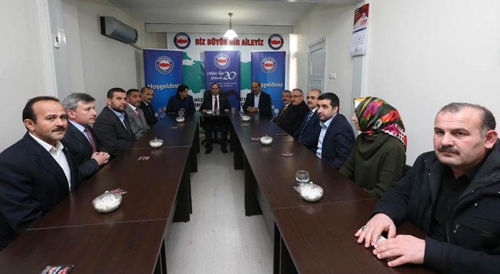 Amasya Valisi Işık’tan Memur Sen'e Ziyaret