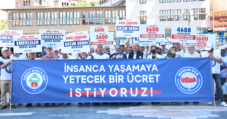 “Emekliler Günü’nde Bayram Değil, Eylem Yapıyoruz”