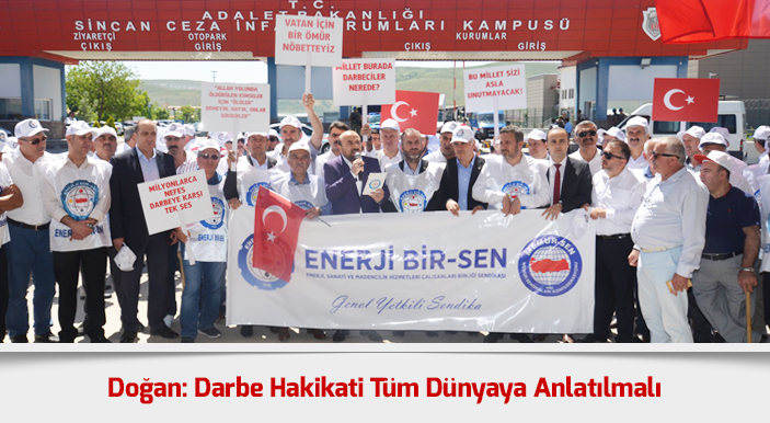 Sincan Ceza İnfaz Kurumu Önünde Nöbetteyiz