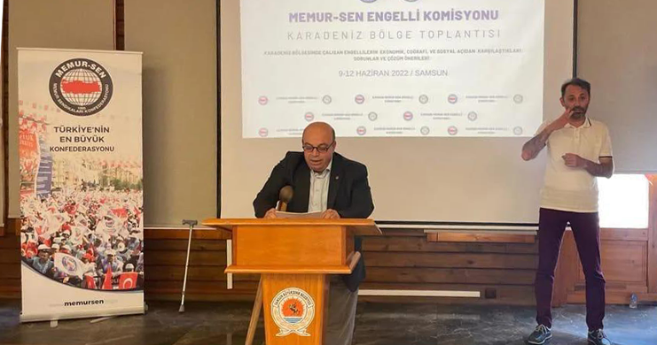 Engelliler Komisyonu Samsun’da Buluştu