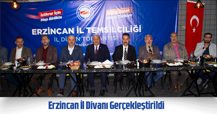 Erzincan İl Divanı Gerçekleştirildi