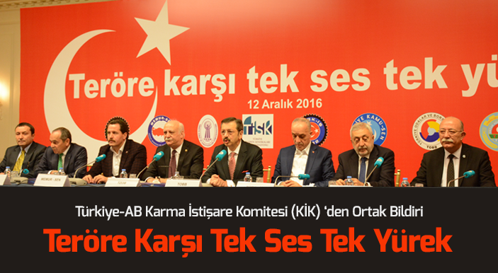 Teröre Karşı Tek Ses Tek Yüreğiz