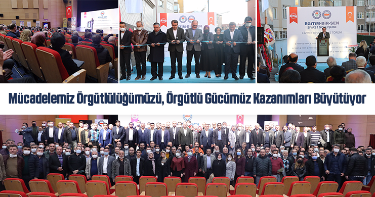 Mücadelemiz Örgütlülüğümüzü, Örgütlü Gücümüz Kazanımları Büyütüyor