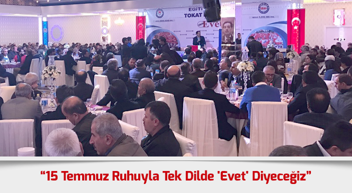 Yalçın: 15 Temmuz Ruhuyla Tek Dilde 'Evet' Diyeceğiz