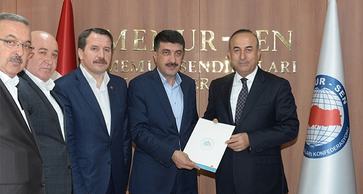 Büro Memur-Sen, Dışişleri Bakanına Talepleri İletti