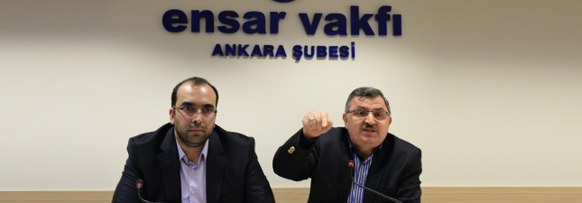 Gündoğdu, `Ensar Vakfı`na konuk oldu