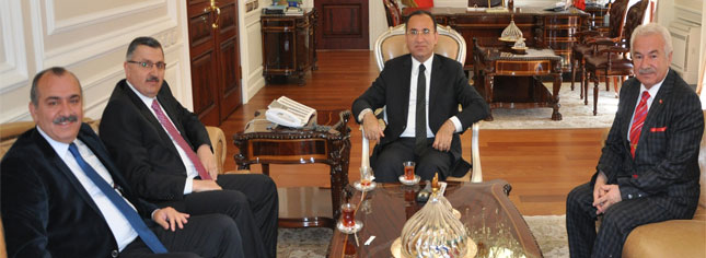Gündoğdu`dan Bakan Bozdağ`a Hayırlı Olsun Ziyareti