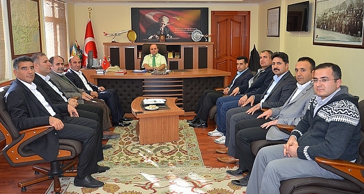 Memur-Sen Adıyaman Temsilciliği`nden Besni Kaymakamı`na Ziyaret