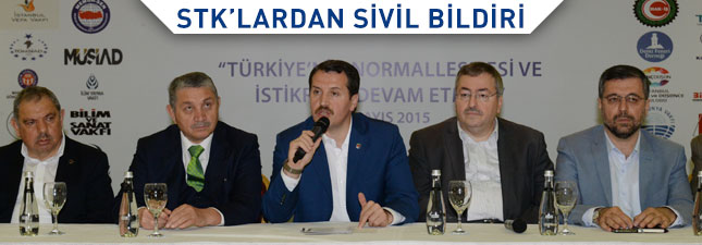 Ortak Akıl Platformu: Normalleşme ve İstikrar Devam Etmeli