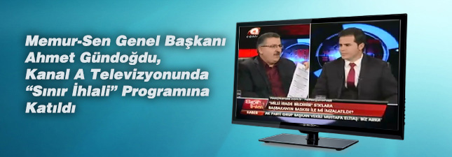 ``Oyunun Farkındayız, Oyun Bozan Sendikayız``