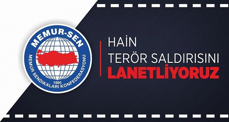 Terörü, Terörün Arkasındaki İç ve Dış Güçleri Nefretle Kınıyoruz