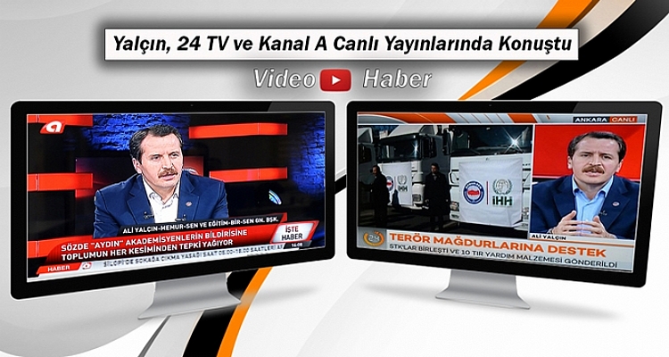 Yalçın: Halk Terörden Korkmuyor, Terörden Bıkmış