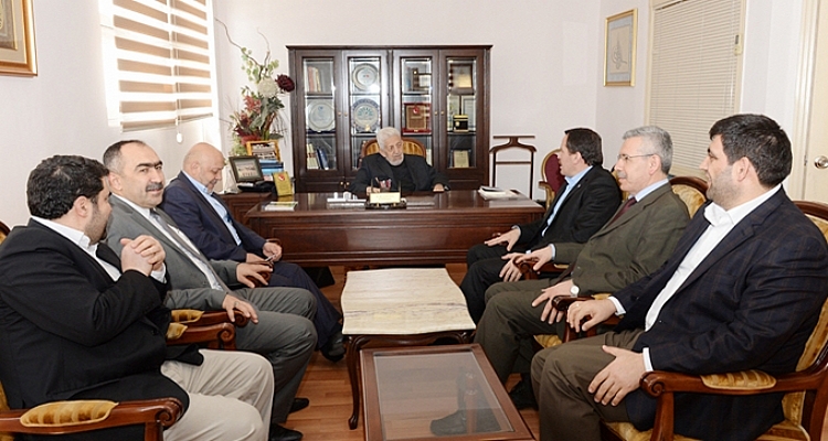 Yalçın ve Arslan`dan Kutan`a Ziyaret