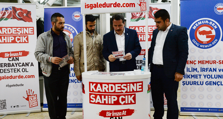 Yalçın`dan Azerbaycan İçin Açılan İmza Kampanyasına Destek