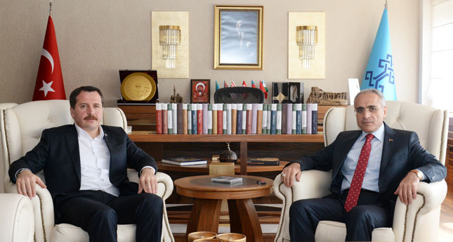 Yalçın`dan Bakan Topçu`ya Hayırlı Olsun Ziyareti