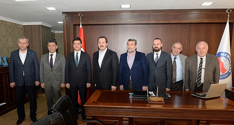 Yamalı`dan, Memur-Sen`e Ziyaret